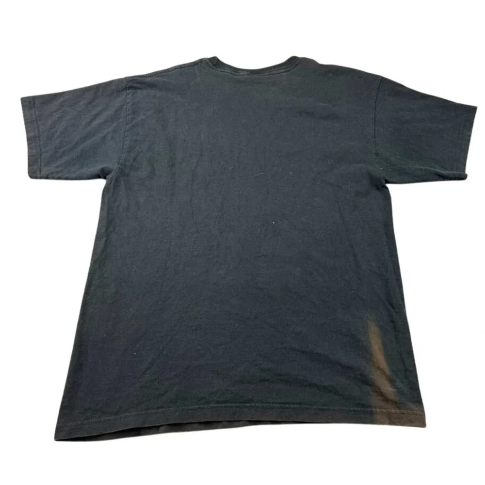 Vintage Guess T Shirt Men M Puerto Rico Flag Logo Black‎ Distressed USA Mexico - Picture 2 of 9